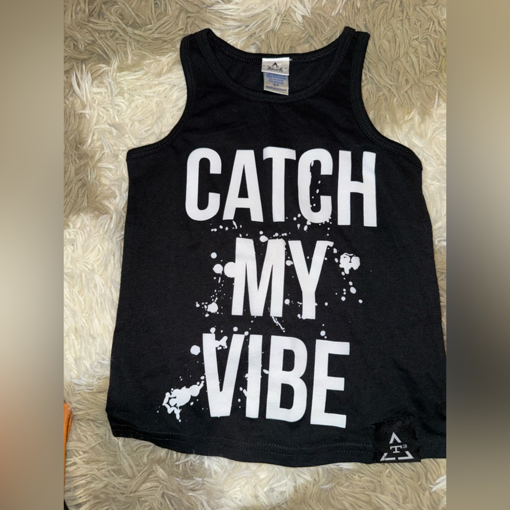 Black Tank Top - Catch My Vibe